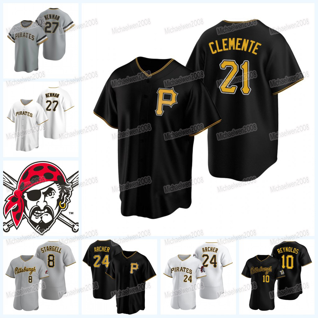 2022 Jersey Oneil Cruz Jose Quintana Roberto Clemente Pirates Barry Bonds Ke'Bryan Hayes Bryan Reynolds Kevin Newman Mitch Keller JT Brubaker Wil Crowe Bryse Wilson, Black
2022 Jersey Oneil Cruz Jose Quintana Roberto Clemente Pirates Barry Bonds Ke'Bryan Hayes Bryan Reynolds Kevin Newman Mitch Keller JT Brubaker Wil Crowe Bryse Wilson, Black