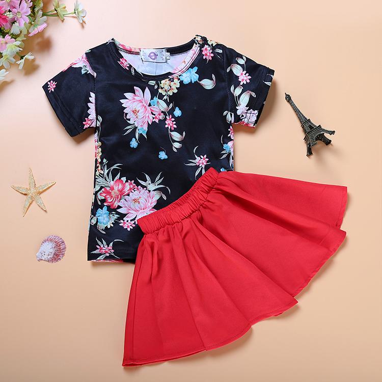 Girl's Dresses 1-5Y Summer Little Girls Floral Dress Toddler Short Sleeve Round Neck Top Skirt 2Pcs Kids Party Outfit Fashion Cloths SetGirl, As picture
Girl's Dresses 1-5Y Summer Little Girls Floral Dress Toddler Short Sleeve Round Neck Top Skirt 2Pcs Kids Party Outfit Fashion Cloths SetGirl, As picture