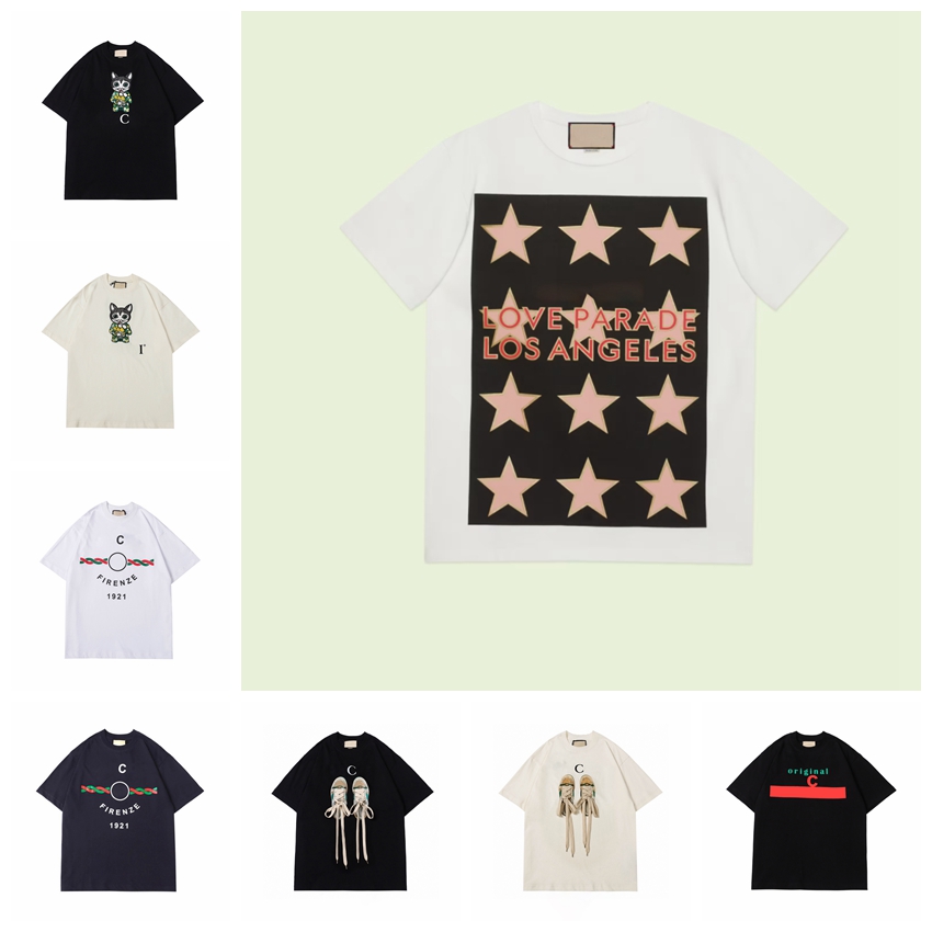 5A+ designer luxurys men women T shirt Love Parade print cat Lady Tees Cotton jersey Firenze 1921 Tshirt Original oversize T-shirt
5A+ designer luxurys men women T shirt Love Parade print cat Lady Tees Cotton jersey Firenze 1921 Tshirt Original oversize T-shirt