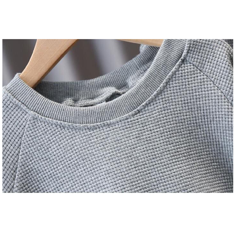 Spring Tracksuit for Children Solid Kids Clothes Long Sleeve Toddler Kid Clothing Sets Cotton Girl Boys Sportswear 1-7years 220507