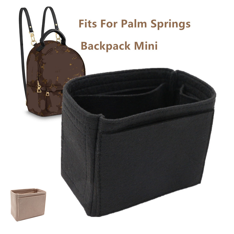 Fits for PALM SPRINGS Backpack Storage Bags Felt Makeup Palm Bag Organizer Insert Bag Organizer Insert Travel Cosmetic Bag 220609, Black
Fits for PALM SPRINGS Backpack Storage Bags Felt Makeup Palm Bag Organizer Insert Bag Organizer Insert Travel Cosmetic Bag 220609, Black