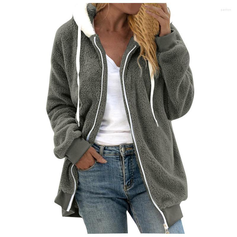 Women's Jackets Warm Hooded Coat Pullover Outwear Sweatershirt Wool Stitching Artificial Pockets Pocket Lightweight Jacket, Green
Women's Jackets Warm Hooded Coat Pullover Outwear Sweatershirt Wool Stitching Artificial Pockets Pocket Lightweight Jacket, Green