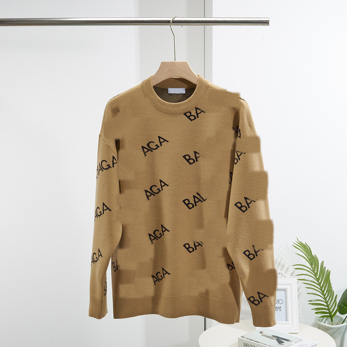 Men's Sweaters Paris Classic Sweatshirt Full Letter Women's Pullover Top Dress QTOL
