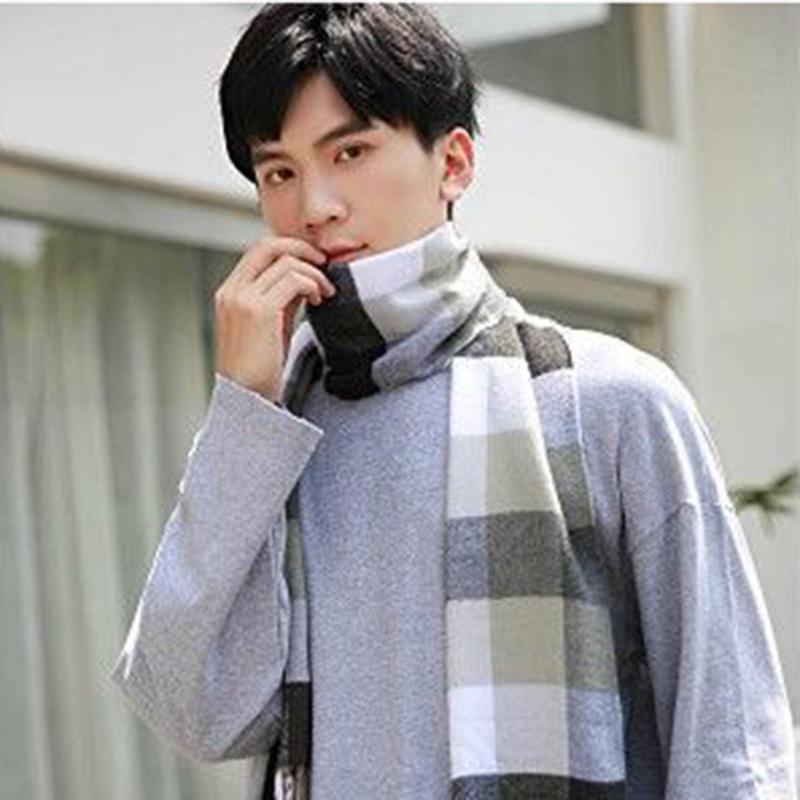 Scarves Autumn And Winter Men's Warm Korean Plaid Imitation Cashmere Wild Classic Men Women Scarf ShawlScarves
Scarves Autumn And Winter Men's Warm Korean Plaid Imitation Cashmere Wild Classic Men Women Scarf ShawlScarves