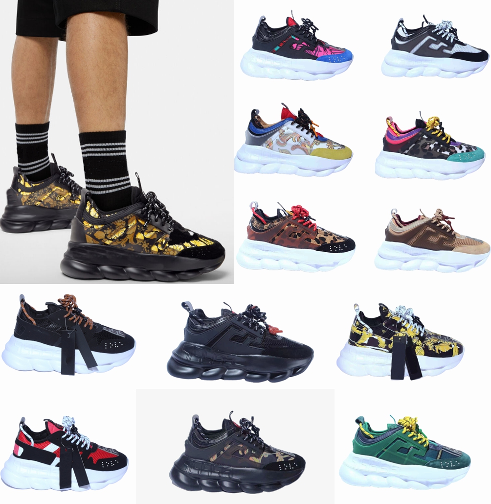 Luxury Height Chain Reaction Quality Casual Shoes Reflective Designer Sneaker Trigreca Triple Black White Multi-Color Suede Red Blue Yellow Fluo Tan Men Trainer
Luxury Height Chain Reaction Quality Casual Shoes Reflective Designer Sneaker Trigreca Triple Black White Multi-Color Suede Red Blue Yellow Fluo Tan Men Trainer