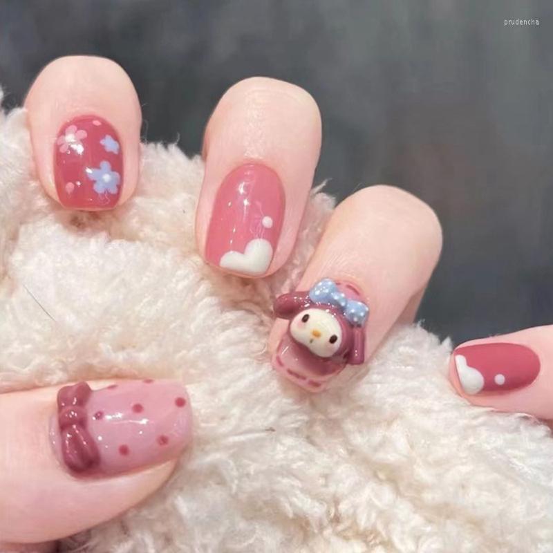 False Nails 24pcs Detachable Bow Rhinestones Short Women Fashion Heart Round Head Wearable Fake Full Cover Nail Tips Prud22, 07 no glue
False Nails 24pcs Detachable Bow Rhinestones Short Women Fashion Heart Round Head Wearable Fake Full Cover Nail Tips Prud22, 07 no glue
