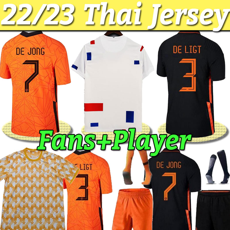 2022 soccer jersey DE JONG Holland DE LIGT WIJNALDUM MEMPHIS VAN DIJK 21 22 23 football shirt Adult men + kids kit DUMFRIES women full set socks player version, Home kits+socks
2022 soccer jersey DE JONG Holland DE LIGT WIJNALDUM MEMPHIS VAN DIJK 21 22 23 football shirt Adult men + kids kit DUMFRIES women full set socks player version, Home kits+socks