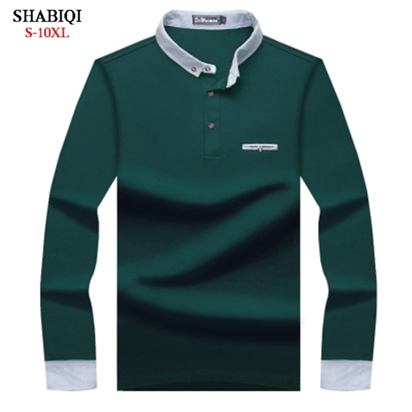 SHABIQI Brand Men shirt Men Polo Shirt Men Stand collar Long Sleeve Keep warm Polos Shirt Plus Size 6XL 7XL 8XL 9XL 10XL 220402, Light grey(qh)
SHABIQI Brand Men shirt Men Polo Shirt Men Stand collar Long Sleeve Keep warm Polos Shirt Plus Size 6XL 7XL 8XL 9XL 10XL 220402, Light grey(qh)