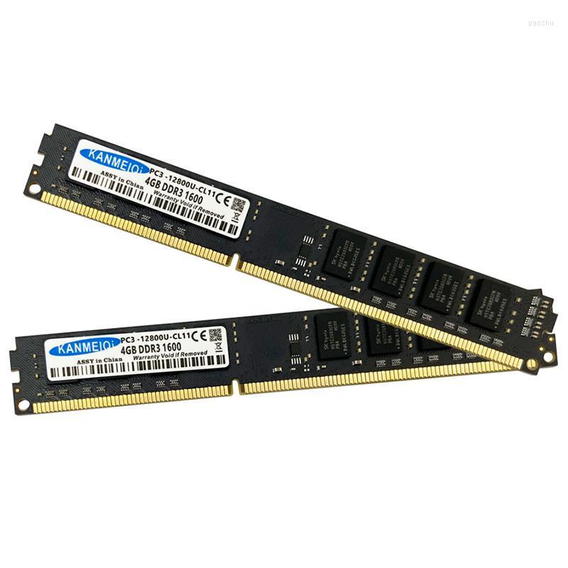 RAMs Ram Ddr3 4gb 1333MHZ 1600MHZ 2GB Desktop Memory 240pin 1.5V DIMM KANMEIQiRAMs
RAMs Ram Ddr3 4gb 1333MHZ 1600MHZ 2GB Desktop Memory 240pin 1.5V DIMM KANMEIQiRAMs