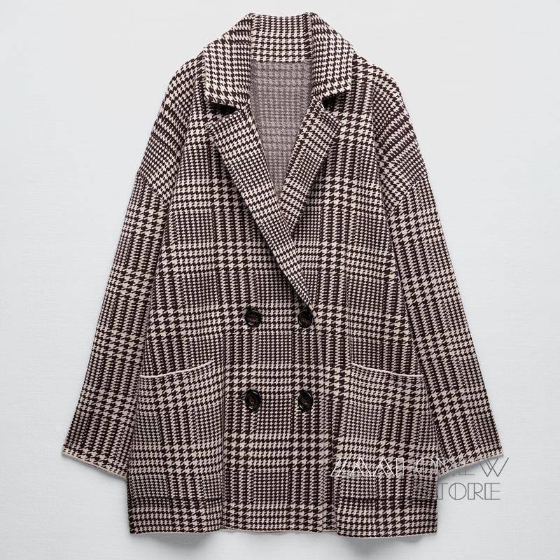 Women' Suits & Blazers ZAAHO Autumn Winter Women Vintage Plaid Blazer Jacket Casual Button Suit Coat Office Ladies Outwear Female, The picture color
Women' Suits & Blazers ZAAHO Autumn Winter Women Vintage Plaid Blazer Jacket Casual Button Suit Coat Office Ladies Outwear Female, The picture color
