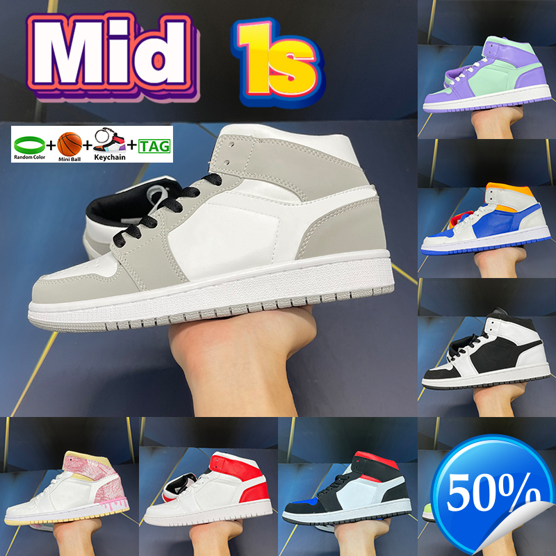 free box High quality Basketball Shoes 1 1s Mid Light smoke grey milan Purple aqua Paint Drip Multi-color Mens Womens C, No.36- unc
free box High quality Basketball Shoes 1 1s Mid Light smoke grey milan Purple aqua Paint Drip Multi-color Mens Womens C, No.36- unc