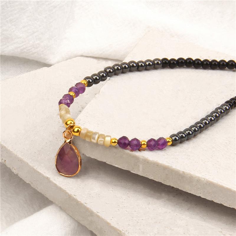 Pendant Necklaces 40cm Drop Necklace Natural Quartzs Stone Beaded Charm Vintage Female Energy For Women Jewelry GiftsPendant
Pendant Necklaces 40cm Drop Necklace Natural Quartzs Stone Beaded Charm Vintage Female Energy For Women Jewelry GiftsPendant