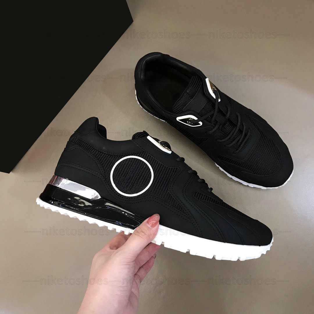 Run Away Sneakers Luxury Mens Low Breathable Knit Shoes recycled Monograms nylon Rhinestones Letter Platform Casual Shoes White Black Outdoor Sports Trainers, 01
Run Away Sneakers Luxury Mens Low Breathable Knit Shoes recycled Monograms nylon Rhinestones Letter Platform Casual Shoes White Black Outdoor Sports Trainers, 01