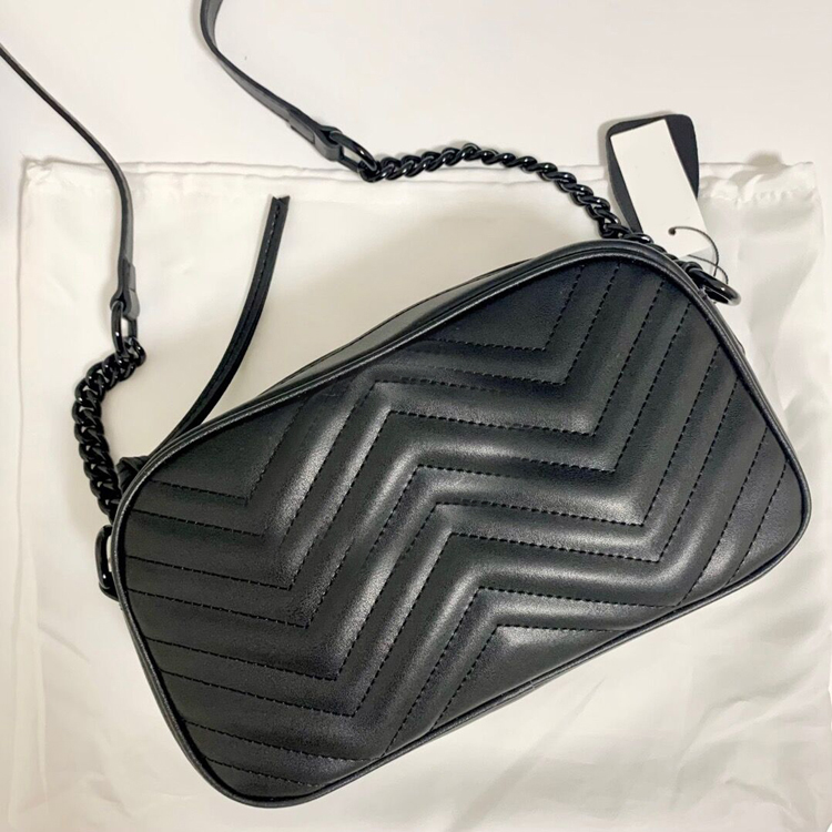 Women's camera bag cowhide handbag women shoulder bags chain purse so black hardware fashion lady messenger evening clutch 24cm high quality, Shopping gift bag
Women's camera bag cowhide handbag women shoulder bags chain purse so black hardware fashion lady messenger evening clutch 24cm high quality, Shopping gift bag
