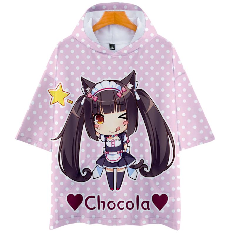 Men's T-Shirts Be Well Received Men Women Harajuku Cartoon NEKOPARA Hooded T-shirt 3D Casual Short Sleeve T Shirt ClothesMen's, Yh09
Men's T-Shirts Be Well Received Men Women Harajuku Cartoon NEKOPARA Hooded T-shirt 3D Casual Short Sleeve T Shirt ClothesMen's, Yh09