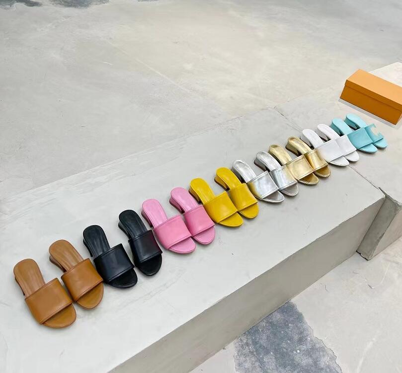 Summer Fashion Letter Printing Slipper Women Leather Multicolor Chunky Heels Flat Bottom Sandal Luxury Brand Outdoor Women Designer Sandbeach Slippers, Mint green flat bottom
Summer Fashion Letter Printing Slipper Women Leather Multicolor Chunky Heels Flat Bottom Sandal Luxury Brand Outdoor Women Designer Sandbeach Slippers, Mint green flat bottom