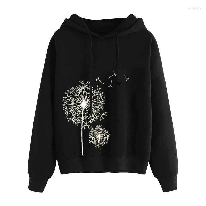 Women' Hoodies & Sweatshirts Women Sweatshirt Ladies Girls Hooded Dandelion Printed Casual Pullovers Long Sleeve Autumn Winter Oversized Ja, Black
Women' Hoodies & Sweatshirts Women Sweatshirt Ladies Girls Hooded Dandelion Printed Casual Pullovers Long Sleeve Autumn Winter Oversized Ja, Black