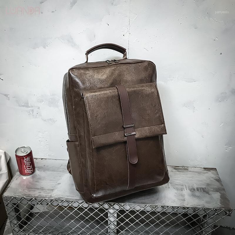 Backpack 2022 Couples Male Women Preppy High Quality Unisex Teenager Student Men's PU Leather Fashion Simple Backpacks For Men, Black
Backpack 2022 Couples Male Women Preppy High Quality Unisex Teenager Student Men's PU Leather Fashion Simple Backpacks For Men, Black