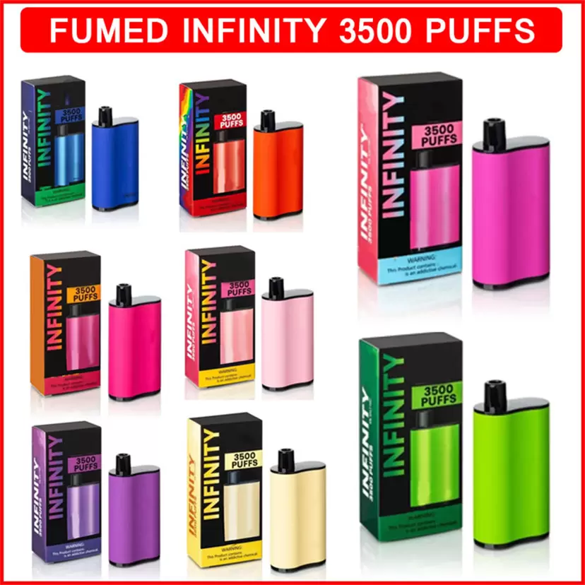 Smoking Fumed Infinity Disposable E Cigarette Big Vapor 3500 Puffs Vape Stick 15 Colors 1500mAh Battery 12ml Pods Cartridges Ecigarette Vaporizers Puff Carts
Smoking Fumed Infinity Disposable E Cigarette Big Vapor 3500 Puffs Vape Stick 15 Colors 1500mAh Battery 12ml Pods Cartridges Ecigarette Vaporizers Puff Carts