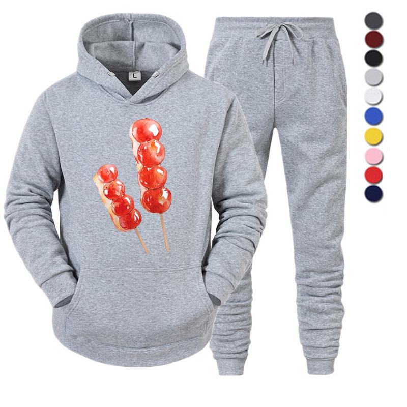 Men' Tracksuits Couple Tracksuit 2 Pieces Set Sugar-coated Haws Printing Hoodies+Sweatpants Fashion Casual Women Men Sportwear Unisex Plus, Black
Men' Tracksuits Couple Tracksuit 2 Pieces Set Sugar-coated Haws Printing Hoodies+Sweatpants Fashion Casual Women Men Sportwear Unisex Plus, Black