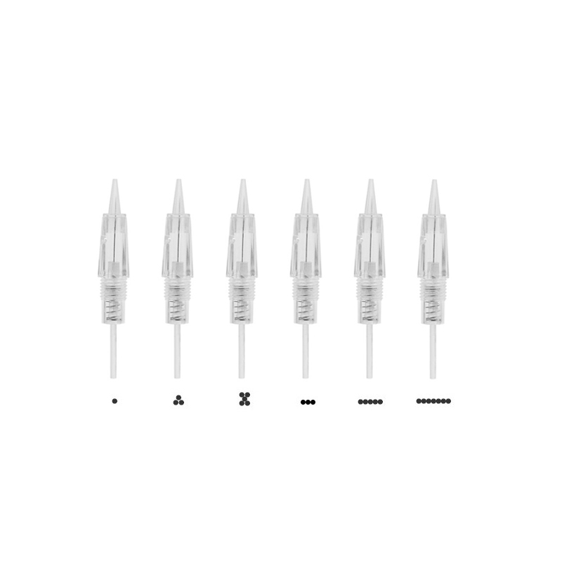 100pcs Profesional Cartridge Needle for Charmant Permanent Makeup Machine Pen V7 Charme Princesse Digital Needles 220316
