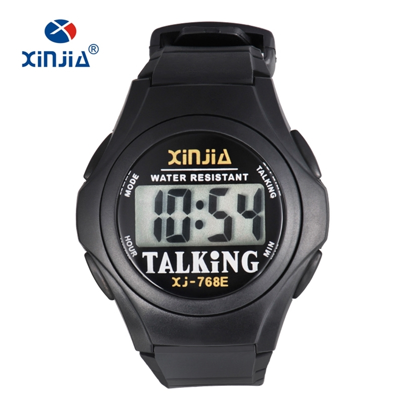 XINJIA Talking Watch For Blind Men Women Casual Sport Digital Elderly Visially Impaired Italian Arabic Russian Korean Time 220614, German
XINJIA Talking Watch For Blind Men Women Casual Sport Digital Elderly Visially Impaired Italian Arabic Russian Korean Time 220614, German
