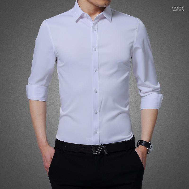 Men's Dress Shirts 2022 Brand Autumn Wedding Shirt High Quality Mens Long Sleeve Casual Male Slim Fit Social Business Solid M-4XL1 Eldd22, Black
Men's Dress Shirts 2022 Brand Autumn Wedding Shirt High Quality Mens Long Sleeve Casual Male Slim Fit Social Business Solid M-4XL1 Eldd22, Black
