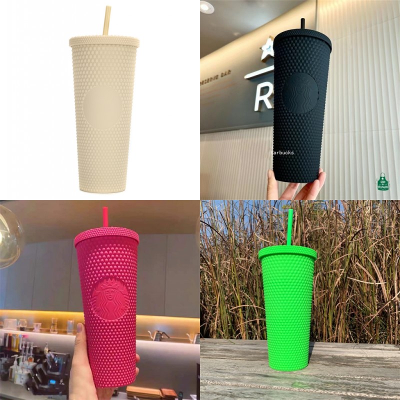 Starbucks Studded Tumblers 710ML Plastic Coffee Mug Bright Diamond Starry Straw Cup Durian Cups Gift Product 553 E3, Multi-color
Starbucks Studded Tumblers 710ML Plastic Coffee Mug Bright Diamond Starry Straw Cup Durian Cups Gift Product 553 E3, Multi-color
