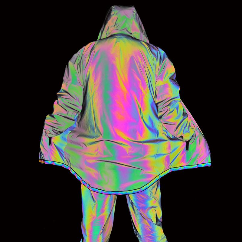 Men's Jackets Autumn Winter Colorful Thin Long Jacket Men Reflective Hooded Coat Streetwear Hip Hop Windbreaker Jaqueta Masculino Men's
Men's Jackets Autumn Winter Colorful Thin Long Jacket Men Reflective Hooded Coat Streetwear Hip Hop Windbreaker Jaqueta Masculino Men's