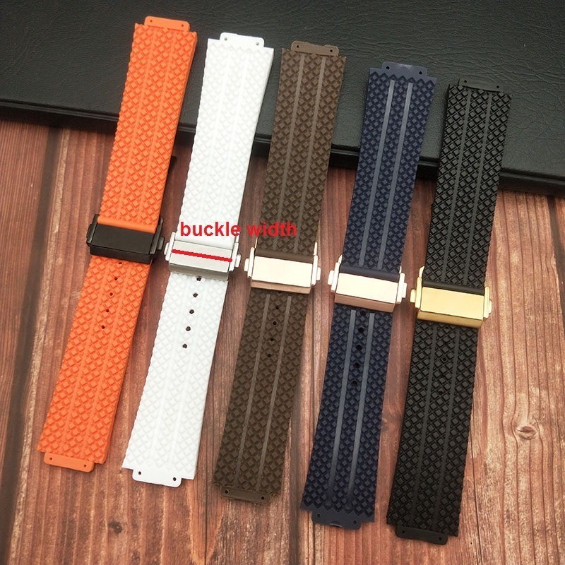 Watch strap 18mm20mm22mm24mm stainless steel Buckle for HUBLOT fusion classic big bang king power series Watch Folding Clasp 220622