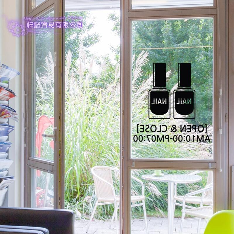 Wall Stickers Nail Art Sticker Beauty Salon Bussiness Hours Decal Shop Store Business DIY
Wall Stickers Nail Art Sticker Beauty Salon Bussiness Hours Decal Shop Store Business DIY