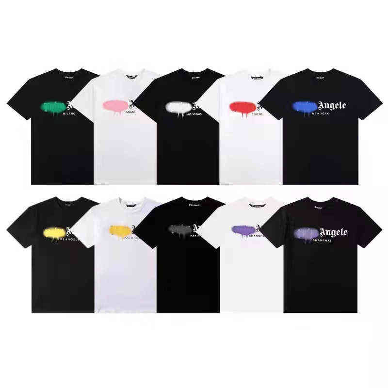 Fashion Luxury Brand Designer Men'' t Shirt New Page Short Sleeve Spray Painting Graffiti Brand T-shirt Men' Shirt and Women' Same Style, Bai zi
Fashion Luxury Brand Designer Men'' t Shirt New Page Short Sleeve Spray Painting Graffiti Brand T-shirt Men' Shirt and Women' Same Style, Bai zi