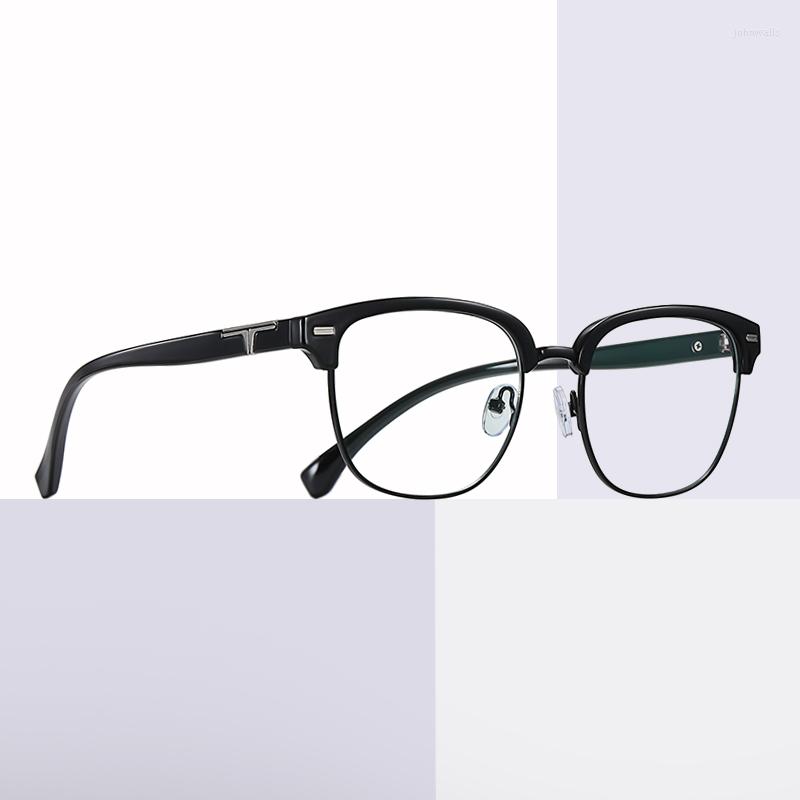 Sunglasses High Quality Anti Blue Light Business Glasses Frame Men Semi-Rimless Reading No DiopterSunglasses 
Sunglasses High Quality Anti Blue Light Business Glasses Frame Men Semi-Rimless Reading No DiopterSunglasses