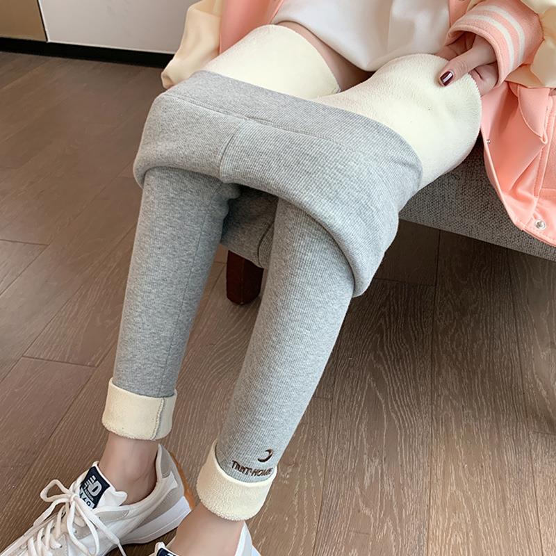 Women High Waist Thicken Pants Y2k Embroidery Fleece Pencil Casual Fashion Winter Warm Trousers Leggings P368, Black
Women High Waist Thicken Pants Y2k Embroidery Fleece Pencil Casual Fashion Winter Warm Trousers Leggings P368, Black