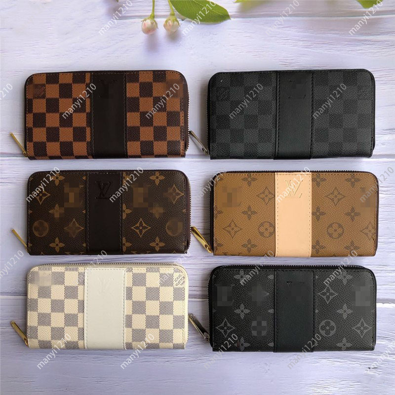 Designer Women's Wallets High Quality Classic Fashion Brand Coin Bags Internal Card Holder With Zip Pocket, Brown
Designer Women's Wallets High Quality Classic Fashion Brand Coin Bags Internal Card Holder With Zip Pocket, Brown