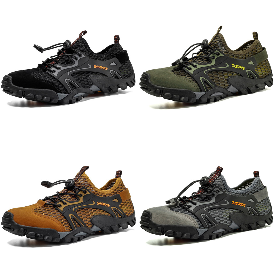 Men Sandals Non Slip Breathable Wading Creek Shoes Casual Summer Hiking Mesh Outdoor Fishing Boot Luxury Brand Quick Dry, Black
Men Sandals Non Slip Breathable Wading Creek Shoes Casual Summer Hiking Mesh Outdoor Fishing Boot Luxury Brand Quick Dry, Black