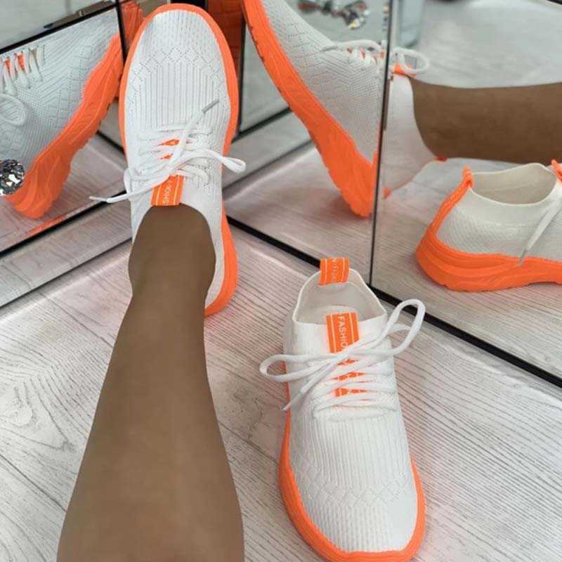 TopSelling Vulcanize Mesh Knitting Sneakers Fashion Lace-Up Women Casual Shoes Flats Femmes Chaussures Size 43 Designer Classic luxury, Black
TopSelling Vulcanize Mesh Knitting Sneakers Fashion Lace-Up Women Casual Shoes Flats Femmes Chaussures Size 43 Designer Classic luxury, Black