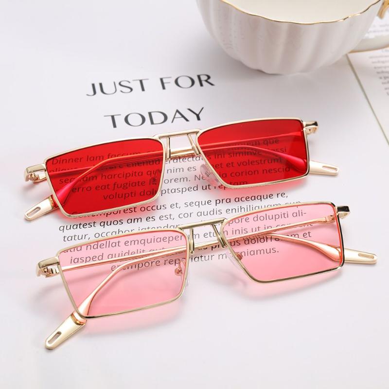 Sunglasses Retro Narrow Rectangular Metal Frame Hip-hop Korean Fashion UV Protection Shades Anti-Reflective EyewearSunglasses
Sunglasses Retro Narrow Rectangular Metal Frame Hip-hop Korean Fashion UV Protection Shades Anti-Reflective EyewearSunglasses
