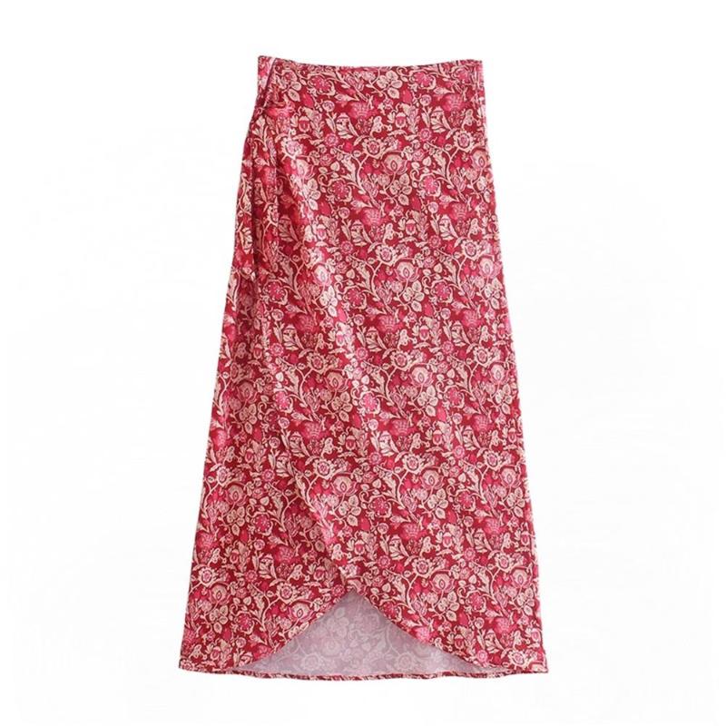 Skirts Women 2022 Fashion Floral Print Bow Tied Wrap Sarong Skirt Retro Summer Casual Kimono Midi Streetwear, As picture
Skirts Women 2022 Fashion Floral Print Bow Tied Wrap Sarong Skirt Retro Summer Casual Kimono Midi Streetwear, As picture