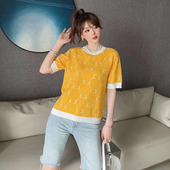 2022 Spring Designer High-end women' knits wear Womens Knitss luxury G letter print designer round neck sweater fashion and comfort, Green
2022 Spring Designer High-end women' knits wear Womens Knitss luxury G letter print designer round neck sweater fashion and comfort, Green