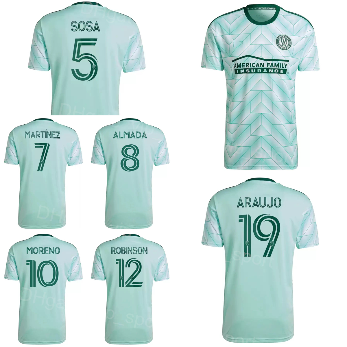MLS FC Atlanta United Soccer 10 Marcelino Moreno Jerseys 29 Ronaldo Cisneros 11 Brooks Lennon 7 Josef Martinez 15 Andrew Gutman 8 ALMADA Team Football Shirt Kits 2022, Green
MLS FC Atlanta United Soccer 10 Marcelino Moreno Jerseys 29 Ronaldo Cisneros 11 Brooks Lennon 7 Josef Martinez 15 Andrew Gutman 8 ALMADA Team Football Shirt Kits 2022, Green