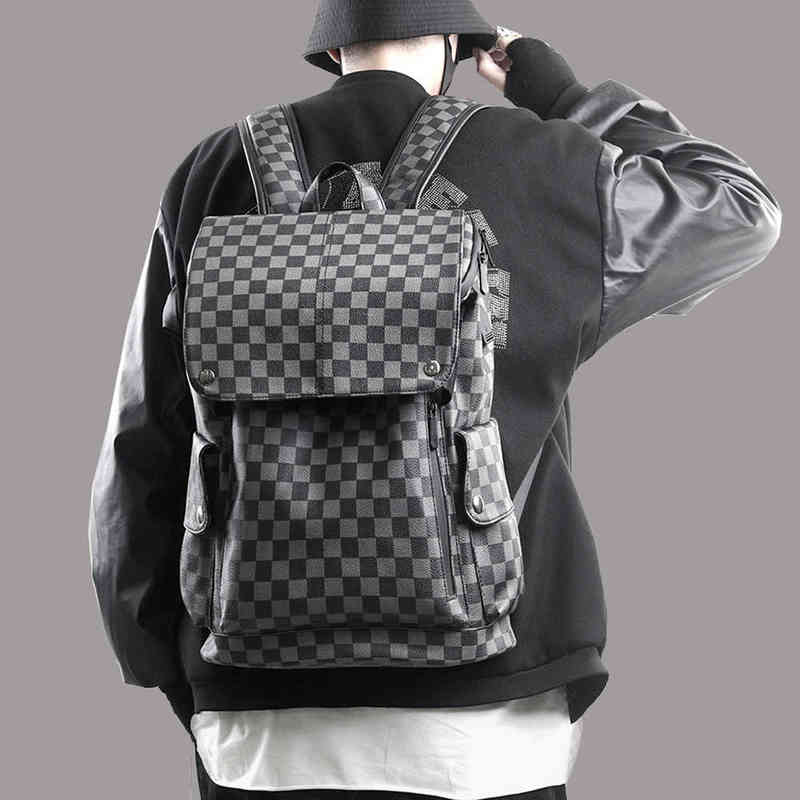 Backpack Men's Backpack College Student Schoolbag Fashion Trendy Brand Computer Bag Leisure Large Capacity Bag 220623, Checkered
Backpack Men's Backpack College Student Schoolbag Fashion Trendy Brand Computer Bag Leisure Large Capacity Bag 220623, Checkered