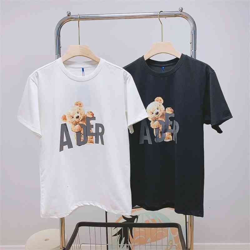 Women's T-Shirt Ader summer Korean fashion brand chest letter bear print short sleeve T-shirt for men and women, Extra not product
Women's T-Shirt Ader summer Korean fashion brand chest letter bear print short sleeve T-shirt for men and women, Extra not product