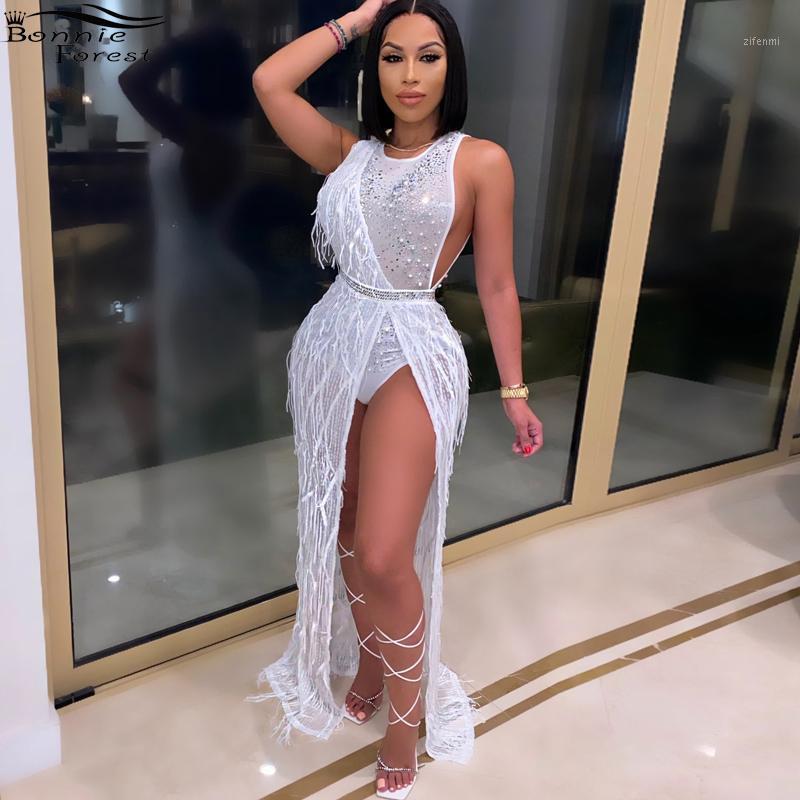 Bonnie Forest Beautiful Mesh Crystal Gown High Slit Sexy Dresses Elegant Sleeveless Feather Patchwork Chirstmas Party Outfits, Black
Bonnie Forest Beautiful Mesh Crystal Gown High Slit Sexy Dresses Elegant Sleeveless Feather Patchwork Chirstmas Party Outfits, Black