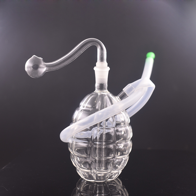 Grenade Shape Glass Oil Burner Bongs Thickness Wall Super Heavy Recycler Water Pipe Ash Catcher Hookah with Male Oil Burner Pipe and Hose
Grenade Shape Glass Oil Burner Bongs Thickness Wall Super Heavy Recycler Water Pipe Ash Catcher Hookah with Male Oil Burner Pipe and Hose