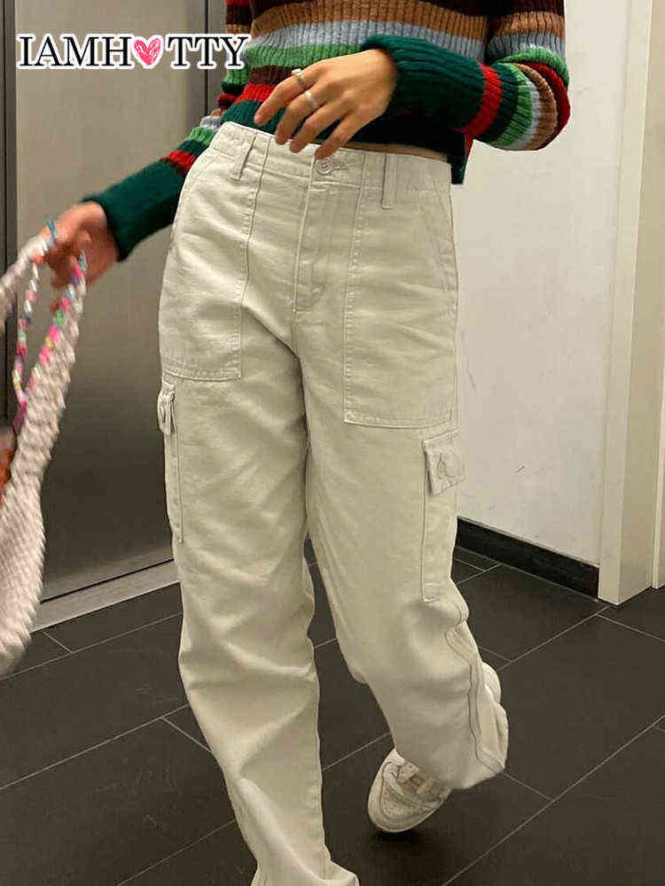 Khaki Side Big Pockets Wide Leg Straight Jeans Women Solid Casual Oversized Baggy Denim Pants Mom Street Cargo Pants Iamhotty T220728, Gray
Khaki Side Big Pockets Wide Leg Straight Jeans Women Solid Casual Oversized Baggy Denim Pants Mom Street Cargo Pants Iamhotty T220728, Gray