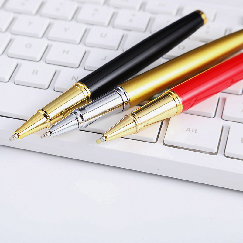 High Metal roller pen set with 2 refills gift business with packing box Elegant Fancy Ball Nice Pens Customize logo office lady friends customized pro