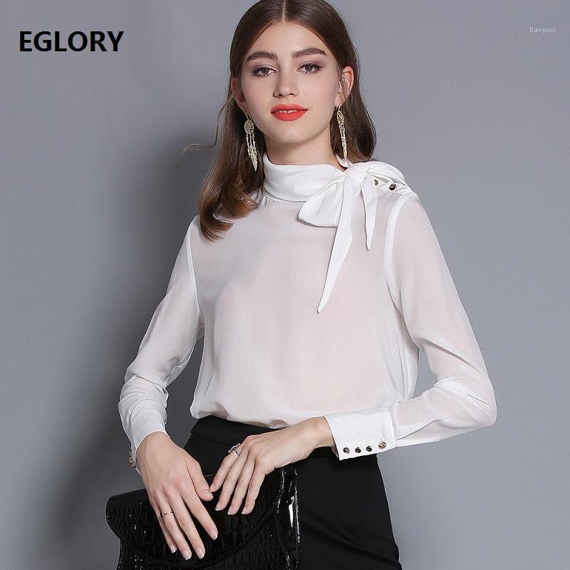 Women' Blouses & Shirts 100%Silk Blouse Shirt High Quality Brand Women Bow Collar Shoulder Long Sleeve White Pink Ladies Elegant Office OL
Women' Blouses & Shirts 100%Silk Blouse Shirt High Quality Brand Women Bow Collar Shoulder Long Sleeve White Pink Ladies Elegant Office OL