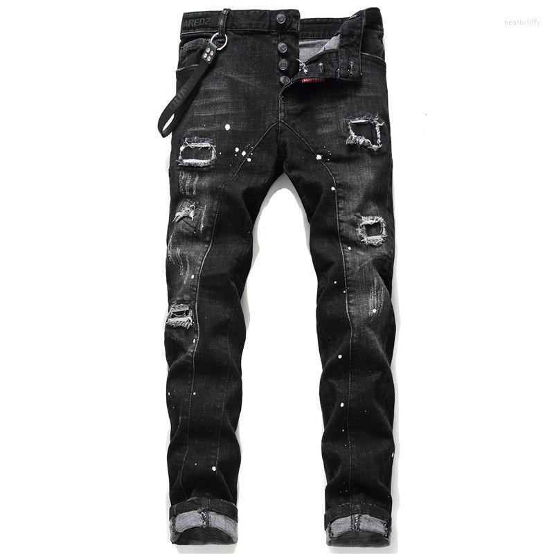 Men's Jeans Party Style Original Design Slim-Fit Ripped Nobele Button Luxury Quality Casual Black Sexy FashionMen's Men'sMen's Heat22, 1233
Men's Jeans Party Style Original Design Slim-Fit Ripped Nobele Button Luxury Quality Casual Black Sexy FashionMen's Men'sMen's Heat22, 1233
