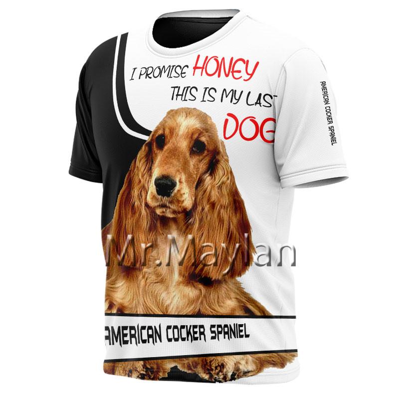 Men's T-Shirts American Cocker Spaniel Tshirt 3D Printed T Shirt Men/Women Summer T-shirt Short Sleeve Tee Homme Casual Streetwear Tops
Men's T-Shirts American Cocker Spaniel Tshirt 3D Printed T Shirt Men/Women Summer T-shirt Short Sleeve Tee Homme Casual Streetwear Tops